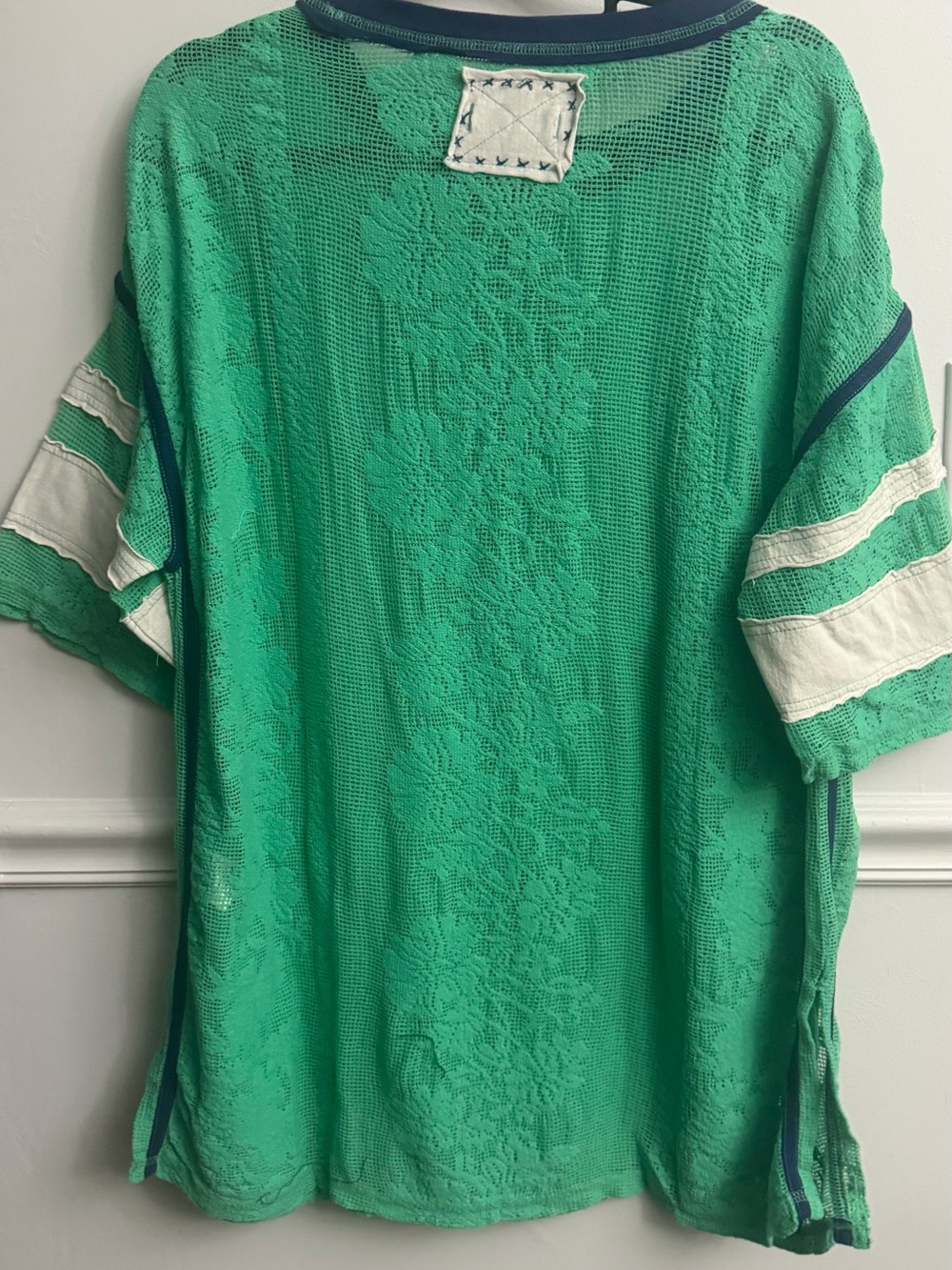 Free People We The Free Best Match Tee Kelly Green Medium M - Picture 6 of 9